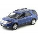 Cochesdemetal.es 2015 Ford Explorer Azul 1:18 Motor Max 73186