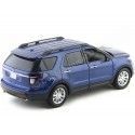 Cochesdemetal.es 2015 Ford Explorer Azul 1:18 Motor Max 73186