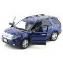 Cochesdemetal.es 2015 Ford Explorer Azul 1:18 Motor Max 73186