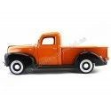 Cochesdemetal.es 1940 Ford Pickup Truck Naranja-Negro 1:18 Motor Max 73170