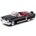 Cochesdemetal.es 1958 Chevrolet Impala Black Roadster métallique 1:18 Motor Max 73112