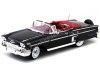 Cochesdemetal.es 1958 Chevrolet Impala Black Roadster métallique 1:18 Motor Max 73112