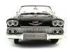 Cochesdemetal.es 1958 Chevrolet Impala Black Roadster métallique 1:18 Motor Max 73112