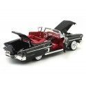 Cochesdemetal.es 1958 Chevrolet Impala Black Roadster métallique 1:18 Motor Max 73112