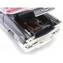 Cochesdemetal.es 1958 Chevrolet Impala Black Roadster métallique 1:18 Motor Max 73112