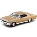 Cochesdemetal.es 1967 Chevrolet Chevelle SS 396 Metallic Gold 1:18 Motor Max 73104