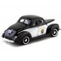 Cochesdemetal.es 1940 Ford Deluxe Police "Highway Patrol" 1:18 Motor Max 73108