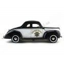 Cochesdemetal.es 1940 Ford Deluxe Police "Highway Patrol" 1:18 Motor Max 73108