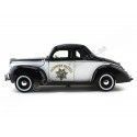 Cochesdemetal.es 1940 Ford Deluxe Police "Highway Patrol" 1:18 Motor Max 73108