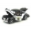 Cochesdemetal.es 1940 Ford Deluxe Police "Highway Patrol" 1:18 Motor Max 73108