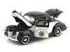 Cochesdemetal.es 1940 Ford Deluxe Police "Highway Patrol" 1:18 Motor Max 73108