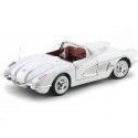 Cochesdemetal.es 1958 Chevrolet Corvette Convertible Blanco 1:18 Motor Max 73109