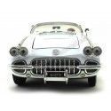 Cochesdemetal.es 1958 Chevrolet Corvette conversível Blanco 1:18 Motor Max 73109