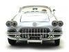 Cochesdemetal.es 1958 Chevrolet Corvette conversível Blanco 1:18 Motor Max 73109