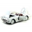 Cochesdemetal.es 1958 Chevrolet Corvette conversível Blanco 1:18 Motor Max 73109