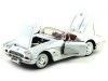 Cochesdemetal.es 1958 Chevrolet Corvette conversível Blanco 1:18 Motor Max 73109