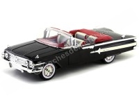 1960 Chevrolet Impala Convertible Negro 1:18 Motor MAX 73110