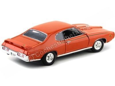 Carsdemetal.es 1969 Pontiac GTO Judge Orange 1:18 MOTOR MAX 73133 2