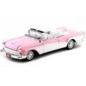 Carsdemetal.es 1957 Buick Roadmaster Rosa-Blanco 1:18 Motor Max 73152