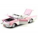 Carsdemetal.es 1957 Buick Roadmaster Rosa-Blanco 1:18 Motor Max 73152