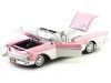 Carsdemetal.es 1957 Buick Roadmaster Rosa-Blanco 1:18 Motor Max 73152