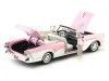 Carsdemetal.es 1957 Buick Roadmaster Rosa-Blanco 1:18 Motor Max 73152