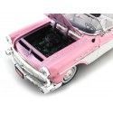 Carsdemetal.es 1957 Buick Roadmaster Rosa-Blanco 1:18 Motor Max 73152