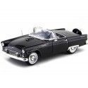 Cochesdemetal.es 1956 Ford Thunderbird Convertible Negro 1:18 Motor Max 73173