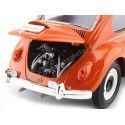 Cochesdemetal.es 1967 Volkswagen Beetle "Gremlins + Gizmo" Naranja 1:18 Greenlight 12985