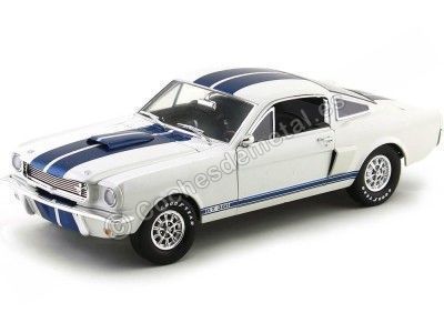 1966 Ford Mustang Shelby GT350 Blanco 1:18 Shelby Collectibles 160 Cochesdemetal.es
