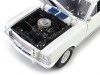 Cochesdemetal.es 1966 Ford Mustang Shelby GT350 Blanco 1:18 Shelby Collectibles 160
