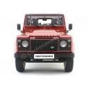 Cochesdemetal.es 1983 Land Rover Defender 110 Firenze Red Metallic 1:18 Dorlop 1810