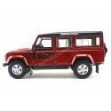 Cochesdemetal.es 1983 Land Rover Defender 110 Firenze Red Metallic 1:18 Dorlop 1810