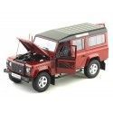 Cochesdemetal.es 1983 Land Rover Defender 110 Firenze Red Metallic 1:18 Dorlop 1810