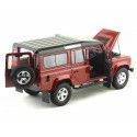 Cochesdemetal.es 1983 Land Rover Defender 110 Firenze Red Metallic 1:18 Dorlop 1810