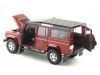 Cochesdemetal.es 1983 Land Rover Defender 110 Firenze Red Metallic 1:18 Dorlop 1810
