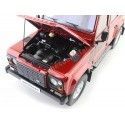 Cochesdemetal.es 1983 Land Rover Defender 110 Firenze Red Metallic 1:18 Dorlop 1810