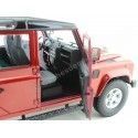Cochesdemetal.es 1983 Land Rover Defender 110 Firenze Red Metallic 1:18 Dorlop 1810