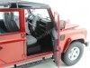 Cochesdemetal.es 1983 Land Rover Defender 110 Firenze Red Metallic 1:18 Dorlop 1810
