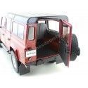 Cochesdemetal.es 1983 Land Rover Defender 110 Firenze Red Metallic 1:18 Dorlop 1810