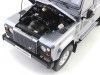 Cochesdemetal.es 1983 Land Rover Defender 110 Orkney Grey Metallic 1:18 Dorlop 1810