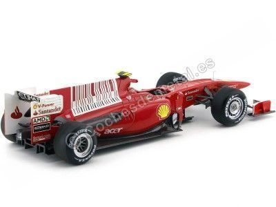 2010 Ferrari F10 Fernando Alonso "Winner Baharain GP" 1:18 Hot Wheels Elite T6257 Cochesdemetal.es 2