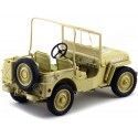 Carsdemetal.es 1943 Jeep Willys Casablanca Arense do deserto 1:18 Triple-9 1800140