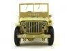 Carsdemetal.es 1943 Jeep Willys Casablanca Arense do deserto 1:18 Triple-9 1800140