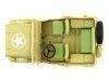 Carsdemetal.es 1943 Jeep Willys Casablanca Arense do deserto 1:18 Triple-9 1800140