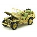 Carsdemetal.es 1943 Jeep Willys Casablanca Arense do deserto 1:18 Triple-9 1800140