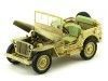 Carsdemetal.es 1943 Jeep Willys Casablanca Arense do deserto 1:18 Triple-9 1800140