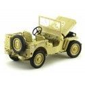 Carsdemetal.es 1943 Jeep Willys Casablanca Arense do deserto 1:18 Triple-9 1800140