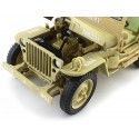 Carsdemetal.es 1943 Jeep Willys Casablanca Arense do deserto 1:18 Triple-9 1800140