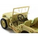 Carsdemetal.es 1943 Jeep Willys Casablanca Arense do deserto 1:18 Triple-9 1800140